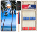 CornholeGamesUSA Pro Cornhole Boards Set | Made in USA | 3/4 Baltic Birch | No Bounce | Triple Thick Legs | Two Brace & Handles, Tournament 2x4 Regulation Set with Score Tower & Cornhole Bags