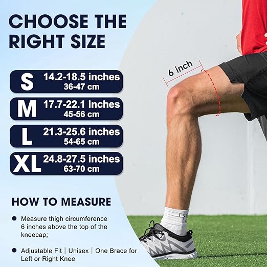 NEENCA ELITE Knee Brace for Men & Women - Open-Back Knee Support with Side Stabilizers & Patella Support for Meniscus Tear, Arthritis Pain, Injury Recovery, Running, Sports (Black, X-Large)