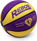 Premium Rubber/Leather Basketball - Kids & Youth, Size 3/4/5/6/7