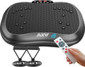 AXV Vibration Plate Exercise Machine Whole Body Workout Portable Mini Vibrate Fitness Platform Lymphatic Drainage Machine for Weight Loss Shaping Toning Wellness Home Gyms Workout (Mini)