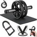 Ab Roller Wheel, Abdominal Wheel for Abdominal Exercise Machine, Arespark Home Gym Equipment for Core Workout, No Noise Ab Roller Exercise Equipment with Knee Mat and Foam Handle