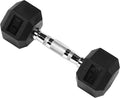 OLIXIS Rubber Hex Dumbbells，Assorted Weights for Home Gym Workouts, Strength Building & Fitness Training
