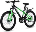 20/24 Inch Mountain Bike for Kids, Girls Boys Bikes Ages 8-12, Single Speed Mountain Bicycle with Suspension Fork, 20/24 Inch Bike Boys Girls Bicycles with Front and Rear Disc Brakes