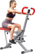 SogesPower Squat Machine for Home Gym, Squat Rowing Machine with Adjustable Resistance and Optional Full Motion, Squat Assist Trainer for Glutes & Legs Workout, Up to 330lbs