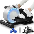 ANCHEER Under Desk Elliptical, Leg Exerciser While Sitting for Seniors with Remote Control, Display Monitor, Electric Seated Pedal Exerciser for Home, Ellipse Leg Exerciser as Seen on TV