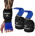 Weight Lifting Hooks, Padded Weight Lifting Straps Wrist Straps for Men and Women, Premium Deadlift Straps for Weightlifting and Powerlifting, Weight Lifting Gloves for Pull Ups