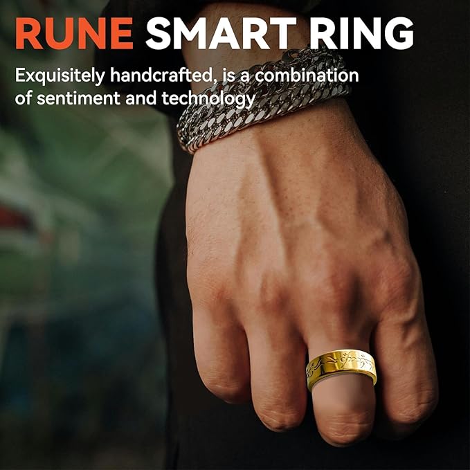 Ultra Smart Ring for Women Men,Health Fitness Tracker with Sleep/Blood Pressure/Oxygen Monitoring, Heart Rate & Activity Tracking,IP68 Waterproof, 5+Day Battery,No Subscription Fee 1-Silver 7