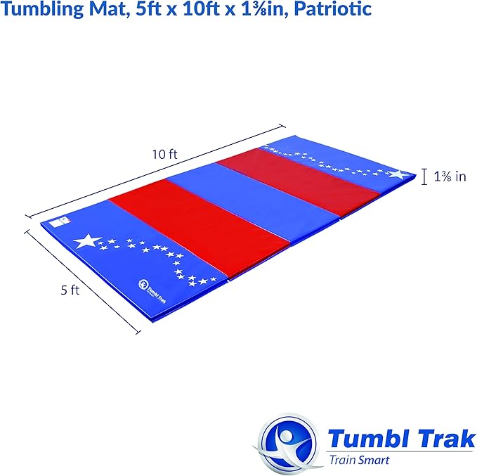 Tumbl Trak Gymnastics Folding Tumbling Panel Mat