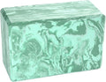 Hugger Mugger 4 in. Foam Yoga Block - Strong and Stable, Beveled Edges for Comfort, Most Favored Block Size, Helps with Alignment and Support in Many Poses