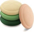 Libima 4 Pcs Wiggle Seat Inflated Wobble Cushion for Sensory Kid 13 Inches Balance Disc Flexible Seating for Classroom Sensory Pad for Chair Wiggle Cushion with Needle Pump