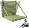 ONTYZZ Stadium Seats with Back Support Inflatable Portable Folding Comfort Seat Waterproof Cushion with Backrest for Sports Events Stadium and Camping