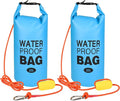 500D Sand Anchor for Small Boats, Power Watercrafts, 2 in 1 PWC Jet Ski Anchor Kit with Adjustable Buoy, Waterproof Dry Bag for Jet Ski, Kayak, Boat, Hiking Foldable Sandbags