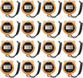 16-Pack Multi-Function Electronic Digital Sport Stopwatch Timer, Large Display with Date Time and Alarm Function, Sports Coaches Fitness Coaches and Referees