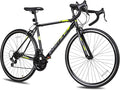 WEIZE Road Bike, 700C Wheel City Commuter Bicycle, 14 Speed Drop Bar, Racing Adult Bike with Caliper Brakes, High-Carbon Steel Hybrid Bikes, Urban Adult Bicycle for Men and Women
