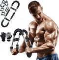 Twister Arm Trainer for Men, Adjustable Arm and Chest Muscle Trainer, 20-60lb 40-90lb 70-110lb Chest Workout Device, Detachable Portable Spring Resistance for Home Gym, Upper Body Workout Equipment