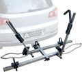 Leader Accessories Hitch Bike Rack, Carry 2 Bikes up to 75 lbs Each for Standard, Fat Tire and Electric Bicycles - Foldable Ebike Rack for Car, Truck, RV and SUV with 2-inch Receiver - Stainless Steel