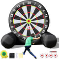 Inflatable Soccer Dart Board - Giant Outdoor Yard Game with Blower & Accessories for Fun