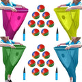 Granny Pants Yard Game Set-Granny Pants Party Rush! Granny Pants Outdoor Game with Bouncy Balls Air Pumps,The Ultimate Backyard Party Games! Team Relay Family Reunion Field Games Set