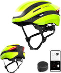 Lumos Ultra Smart Bike Helmet | Customizable Front and Back LED Lights with Turn Signals | Road Bicycle Helmets for Adults: Men, Women