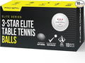 PRO SPIN 3-Star Ping Pong Balls – Professional White 40+ Table Tennis Balls | 3-Star Premium 40 Training & Competition Balls | Bulk, 10-Pack, and 3-Pack Options for Elite Players