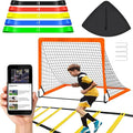 Soccer Goals for Backyard, Portable Soccer Goal, Football Practice, Soccer Training Equipment for Young