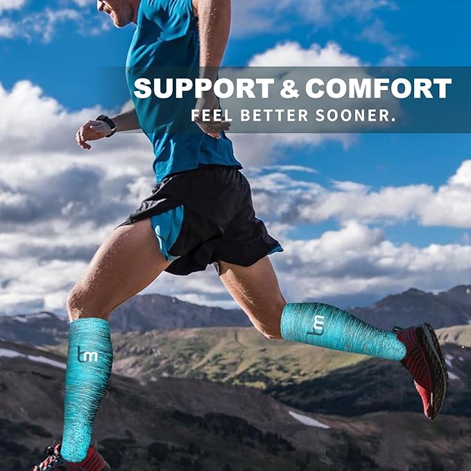 6 Pack Copper Compression Socks for Women and Men Circulation-Best Support for Medical, Running,Nursing,Athletic