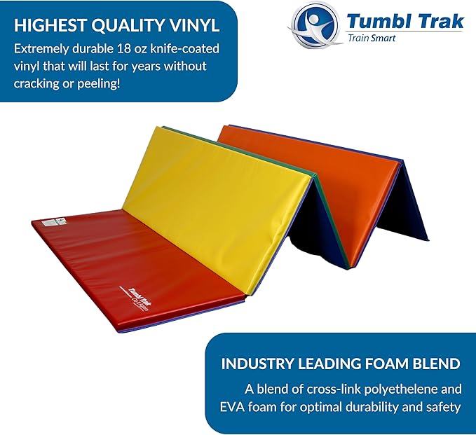 Tumbl Trak Gymnastics Folding Tumbling Panel Mat