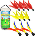 10 Replacement Birdies or Shuttlecocks for Indoor and Outdoor Game - Played at Parks, Beach, Lawn, Yard, or Tailgating