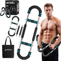 Twister Arm Trainer,Adjustable 66-110lbs Chest Workout Equipment for Men & Women,Ergonomic Home Gym Strength Trainer with Anti-Slip Handles & Carry Bag