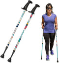 Urban Poling ACTIVATOR® MODA – 1 Pair – for Improved Balance, Greater Weight-Bearing and Rehabilitation with Sand/Snow & Trekking Baskets for multi-season & terrain usage – 784 Ease of Use Certified