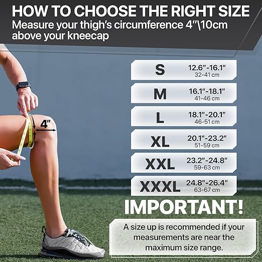 DR. BRACE ELITE Knee Brace with Size Stabilizer (2 Pack) Knee Brace for Women & Men, Workout, Sports, Daily Knee Compression Sleeve for Maximum Knee Pain Support & Fast Recovery (Mercury, Large)