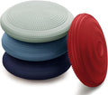 Libima 4 Pcs Wiggle Seat Inflated Wobble Cushion for Sensory Kid 13 Inches Balance Disc Flexible Seating for Classroom Sensory Pad for Chair Wiggle Cushion with Needle Pump