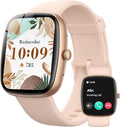 Parsonver Smart Watch for iOS and Android Phones(Answer/Make Calls), HD Screen Watches for Women, IP68 Waterproof Fitness Tracker Watch with Heart Rate Sleep Monitor, Steps Calories Counter, Rose Gold