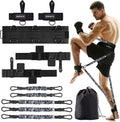 MANUEKLEAR Shadow Boxing Resistance Bands for MMA and Martial Arts, Three Resistance Levels of Full Body Resistance Bands for Boxing Fitness to Enhance Speed and Power