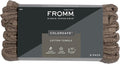 Fromm ColorSafe 100% Cotton Bleach Proof Salon Hair Towels, for Hairstylists, Barbers, Spa, Gym, Absorbent and Stain-Resistant Brown Towels for Drying Long, Curly, or Wavy Hair, 16" x 29", 6 Pack