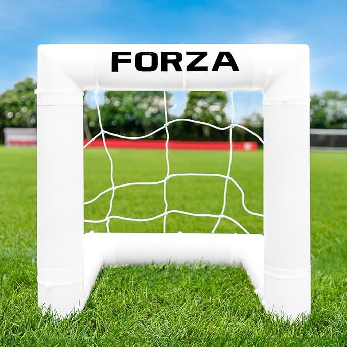 Forza Backyard Soccer Goals [9 Sizes] | Ultra-Durable uPVC Weatherproof Kids Soccer Goals | Quick Assembly – Every Goal Counts!