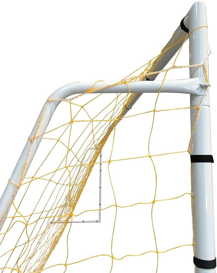 PASS 24 x 8 Ft. Official Size. Heavy Duty Steel Soccer Goal w/Net. Regulation Size Goals. Professional Practice Training Aid. 24x8 Foot. (2Net)