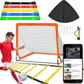 Soccer Goals for Backyard, Portable Soccer Goal, Football Practice, Soccer Training Equipment for Young