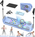 Pilates Board Pilates Reformer Set for Women, 4 in 1 Foldable Pilates Equipment with Timer, Portable Pilates Machine for Home Workout, Fitness, Exercise, Ab, Core
