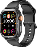 2025 Sports Smart Watch for Men & Women - 1.93” HD Display, Bluetooth Call (BT 5.4), 100+ Sports Modes, Heart Rate & Sleep Monitor, IP67 Waterproof Fitness Tracker, Pedometer, Da Fit App, (Black)