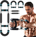 Twister Arm Trainer, Adjustable Chest Muscle Training clamp Muscle Expander,Gorilla bar Shoulder Muscle Training Fitness Equipment, Portable Upper Limb Strength Training Machine arm Torque Trainer
