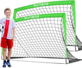 RUNBOW 5x3 ft Portable Kids Soccer Goal for Backyard Practice Soccer Net with Carry Bag
