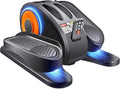 ESL Under Desk Elliptical - Portable Leg Exerciser for Seniors, Compact Seated Elliptical with Remote Control, LCD Display Electric Elliptical Trainers