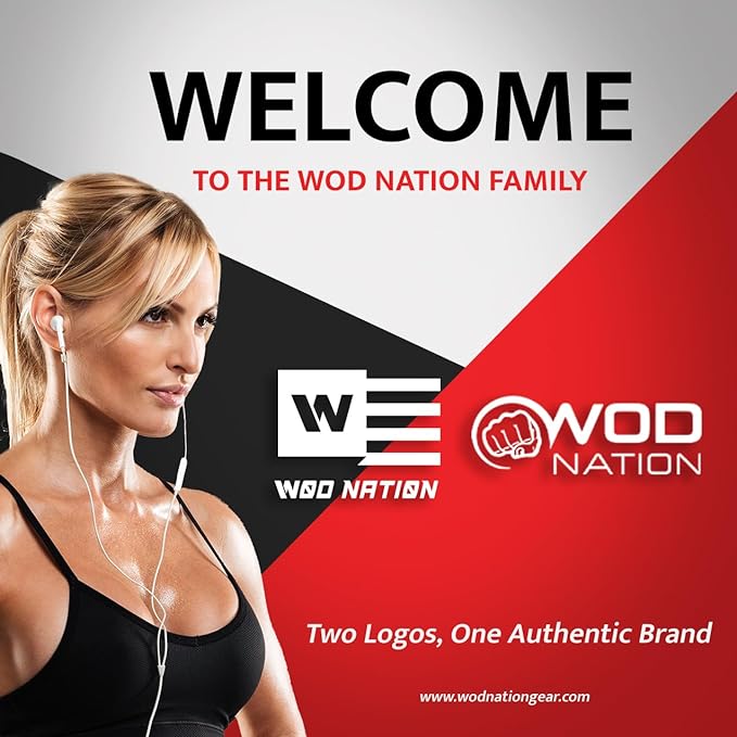 WOD Nation Attack Speed Jump Rope : Adjustable Jumping Ropes : Unique Two Cable Skipping Workout System : One Thick and One Light 11 Foot Cable : Perfect for Double Unders : Men and Women