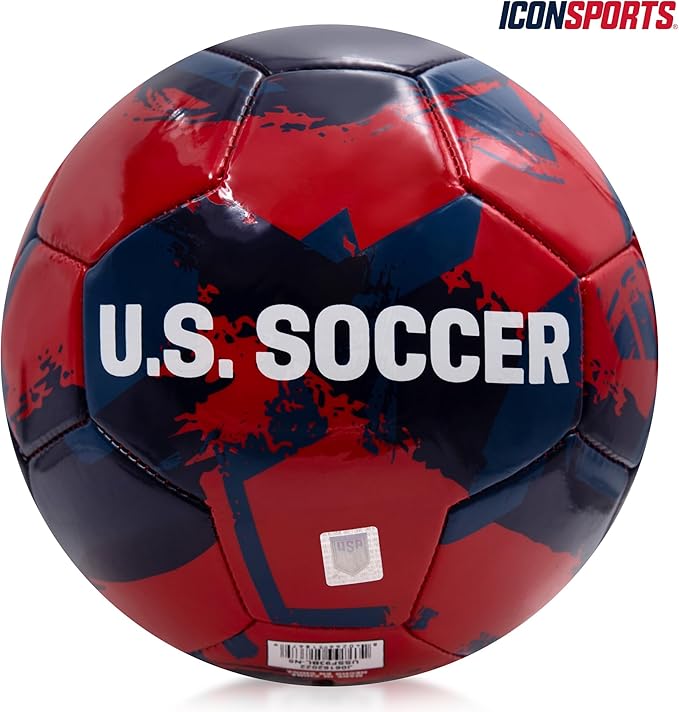 Icon Sports Officially Licensed Tottenham Hotspur Regulation Size 5 Soccer Ball
