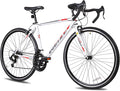 WEIZE Road Bike, 700C Wheel City Commuter Bicycle, 14 Speed Drop Bar, Racing Adult Bike with Caliper Brakes, High-Carbon Steel Hybrid Bikes, Urban Adult Bicycle for Men and Women