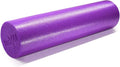 Yes4All Medium Firm Round PE Foam Roller 12, 18, 24, 36 Inches for Pilates, Yoga, Stretching, Balance & Core Exercises