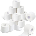 Hoolerry 12 Rolls 130 Yard Athletic Sports Tape Pre Wrap Very Strong Easy Tear No Sticky Residue Tape for Fingers Ankles Wrist Injury Wrap, Football Baseball Hockey Soccer(2 Inch,White)