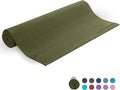 Everyday Yoga Deluxe Mat - 72"L x 24"W Non Slip Exercise Mat, Anti-Tear, 3-5mm Thickness for Yoga, Pilates & Floor Workouts