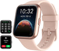 Smart Watch for Women Android & iPhone, Alexa Built-in, 1.8" Touch Screen Fitness Tracker with Answer/Make Calls, IP68 Waterproof Heart Rate/Sleep/SpO2 Monitor, Pedometer, 100+ Sport Modes